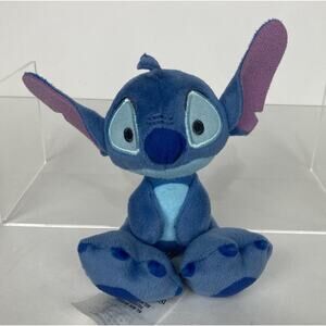 Disney Parks Stitch Mini Plush Tiny Big Feet Stuffed Animal Toy Miniature 4"